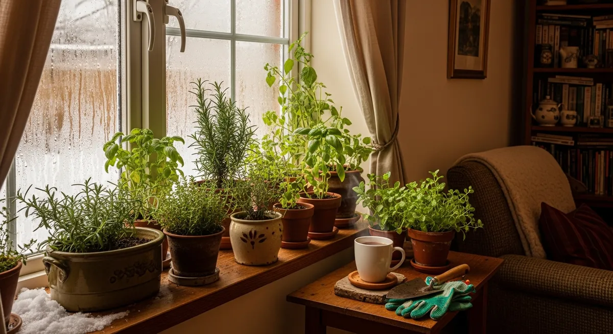 The Quiet Losses That Come With Keeping a Windowsill Herb Garden Through the Winter - cat thumb 1