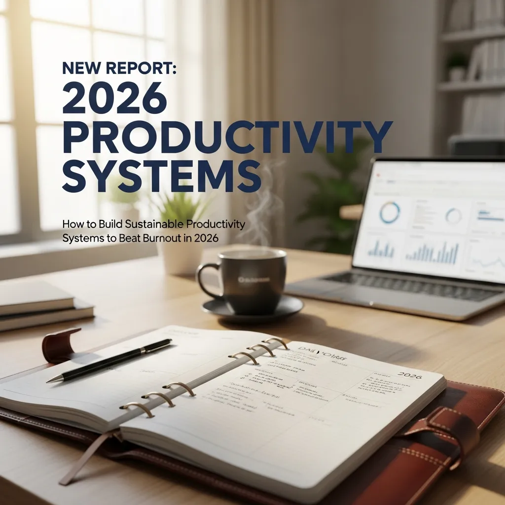 How to Build Sustainable Productivity Systems to Beat Burnout in 2026 - breaking