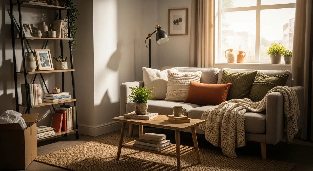Making a small new place feel like home in a weekend starts with one honest corner, not the whole room - must read grid