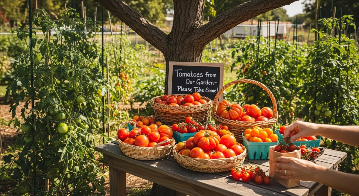 The Summer She Finally Figured Out Growing Tomatoes Good Enough to Give Away - breaking