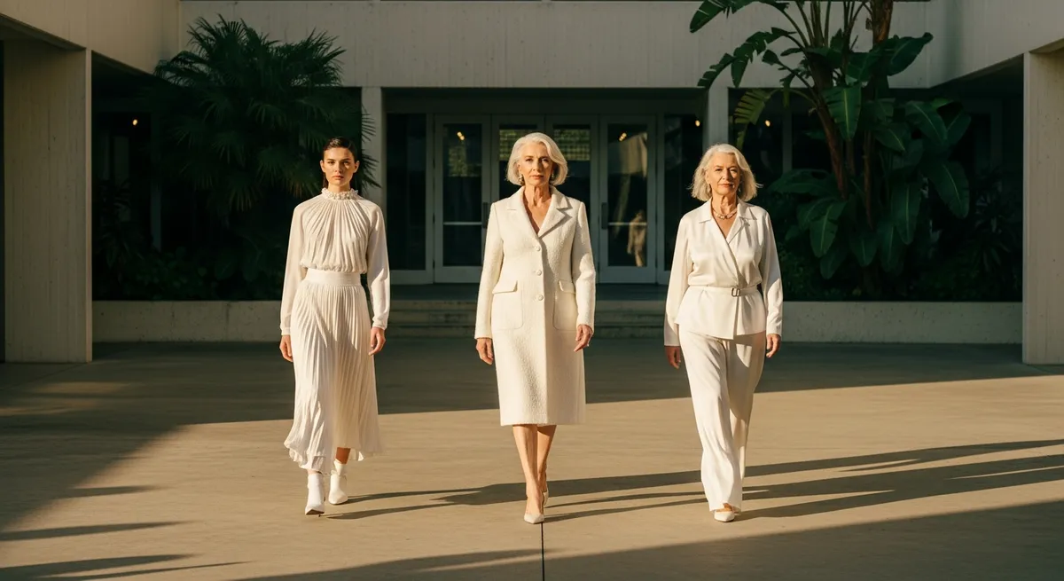 The High Stakes of Seeing Yourself: How Age-Diverse Runways are Finally Flipping the Script on Luxury Fashion - related 1